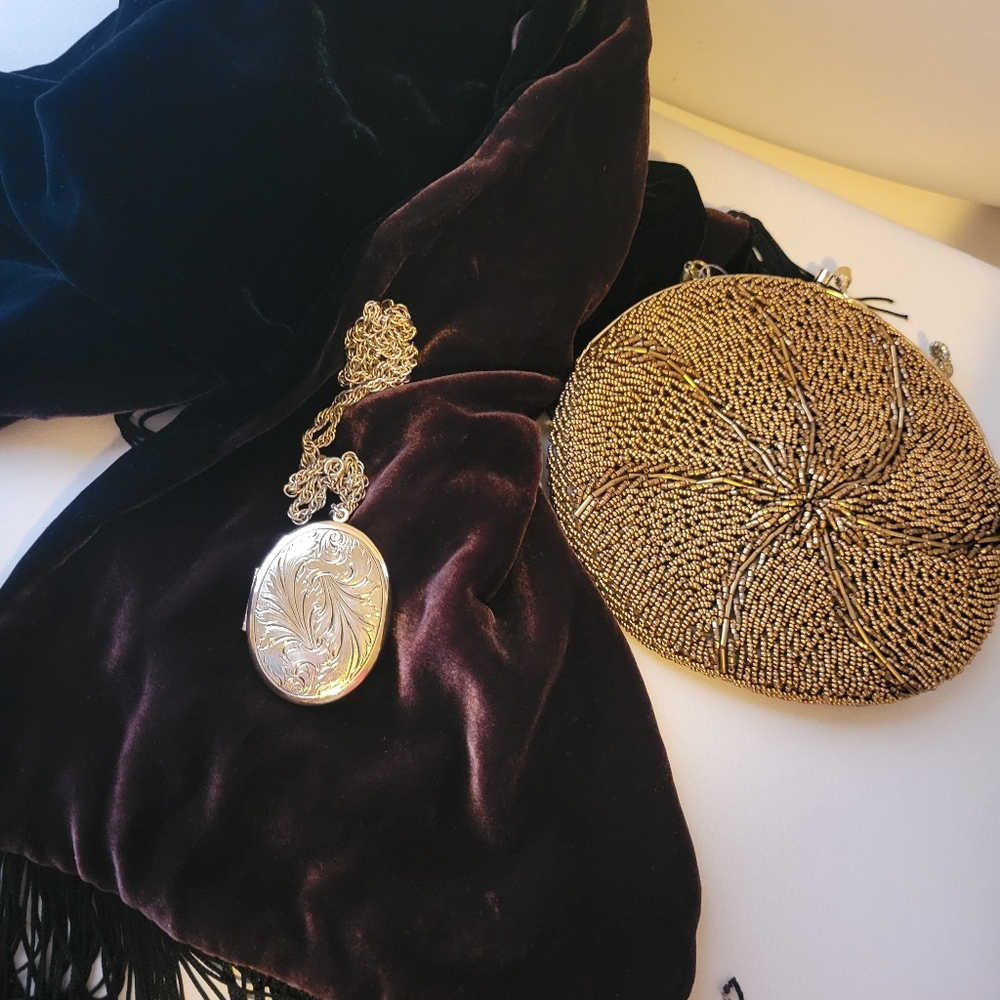 Velvet Scarf Black & Brown Fringe ~ Reversible ~ Luxurious Feel! VGUC ~ Unisex - Picture 11 of 15